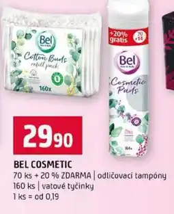Terno BEL COSMETIC 70 ks +20% ZDARMA odličovací tampóny 160 ks vatové tyčinky nabídka