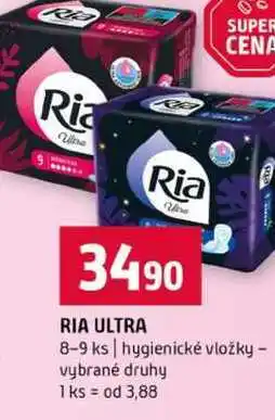 Terno RIA ULTRA 8-9 ks hygienické vložky vybrané druhy nabídka