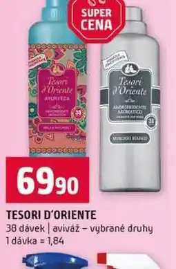 Terno TESORI D'ORIENTE 38 dávek aviváž vybrané druhy nabídka