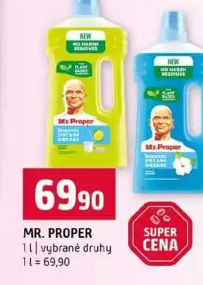 Terno MR. PROPER vybrané druhy nabídka