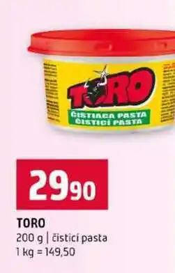 Terno TORO 200 g čisticí pasta nabídka