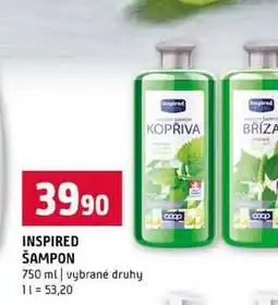Terno INSPIRED ŠAMPON 750 ml vybrané druhy nabídka