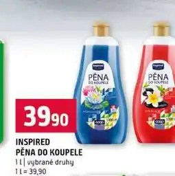 Terno INSPIRED PĚNA DO KOUPELE 1l vybrané druhy nabídka