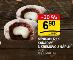 Flop Minikoblížek kakaový s krémovou náplní nabídka
