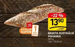 Flop Bageta rustikální pohanka nabídka