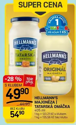 Flop Hellmann's Majonéza | Tatarská omáčka nabídka