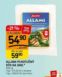 Flop Allami plnotučný sýr na gril nabídka