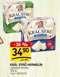 Flop Král Sýrů Hermelín nabídka