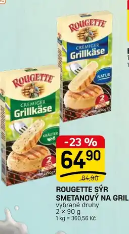 Flop Rougette sýr smetanový na gril nabídka