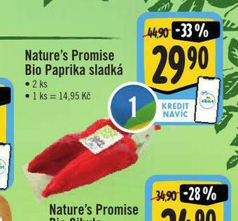 Jip Bio paprika nabídka