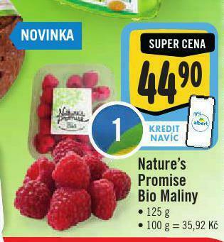 Jip Bio maliny nabídka