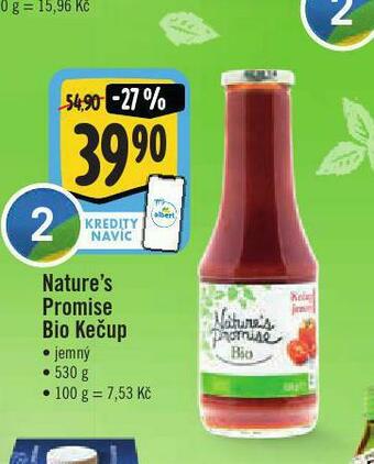 Jip Bio kečup nabídka