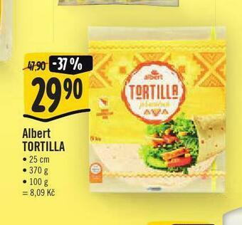 Jip Tortilla nabídka
