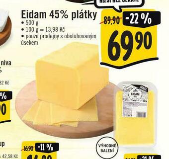 Jip Eidam sýr nabídka