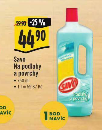 Jip Savo na podlahy a povrchy nabídka