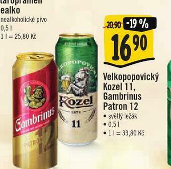 Jip Pivo velkopopovický kozel nabídka