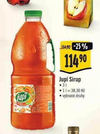 Jip Jupí sirup nabídka