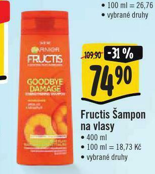 Jip Fructis šampon nabídka