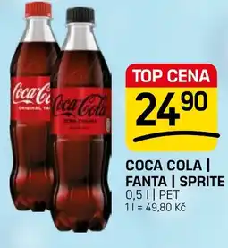 Flop Coca Cola / Fanta / Sprite nabídka
