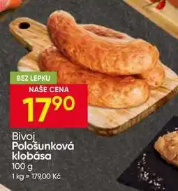 Hruška Pološunková klobása nabídka