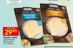 Hruška Madeta Sýrařův výběr vybrané druhy 100 g plátky nabídka