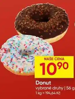 Hruška Donut vybrané druhy nabídka