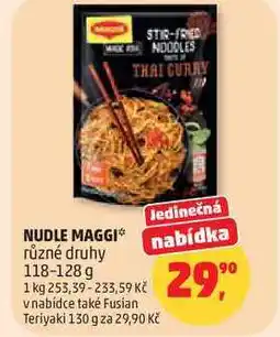 Penny Market NUDLE MAGGI různé druhy nabídka