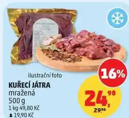 Penny Market KUŘECÍ JÁTRA mražená nabídka