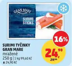 Penny Market SURIMI TYČINKY GRAN MARE mražené nabídka
