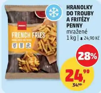 Penny Market HRANOLKY DO TROUBY A FRITÉZY PENNY mražené nabídka