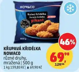 Penny Market KŘUPAVÁ KŘIDÉLKA NOWACO různé druhy, mražená nabídka