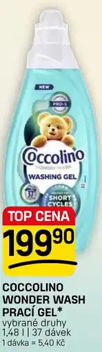 Flop Coccolino Wonder wash prací gel nabídka