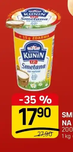 Flop Smetana na vaření 12 % nabídka