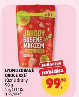 Penny Market LYOFILIZOVANÉ OVOCE XXL různé druhy nabídka