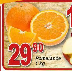 Lidl Pomeranče nabídka