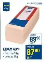 Makro Eidam 40 % nabídka
