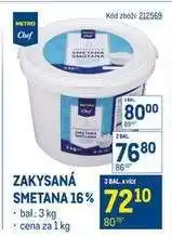 Zakysaná smetana 16%