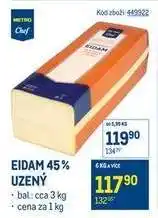 Makro Eidam 45 % uzený nabídka