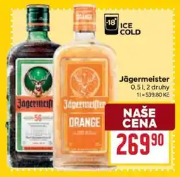 Billa Jägermeister nabídka