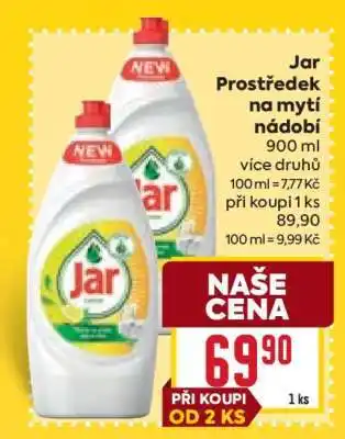 Billa JAR Prostředek na mytí nádobí nabídka