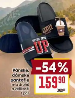 Billa Pánské/dámské pantofle nabídka