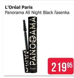Teta L'Oréal Paris Panorama All Night Black řasenka nabídka