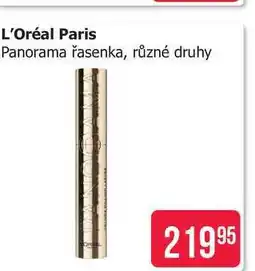 Teta L'Oréal Paris Panorama řasenka, různé druhy nabídka
