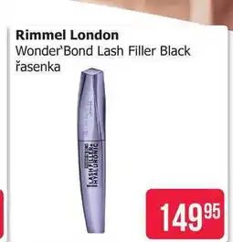 Teta Rimmel London Wonder Bond Lash Filler Black řasenka nabídka