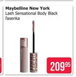 Teta Maybelline New York Lash Sensational Body Black řasenka nabídka