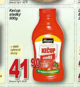Lidl Kečup nabídka