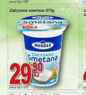 Lidl Zakysaná smetana nabídka