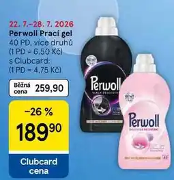 Tesco Perwoll Prací gel, 40 PD nabídka