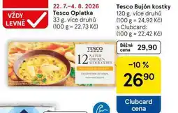 Tesco Tesco Bujón kostky, 120 g, více druhů nabídka