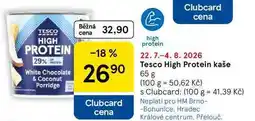 Tesco Tesco High Protein kaše nabídka